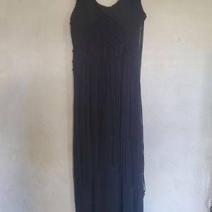 Black fringe Ralph Lauren dress